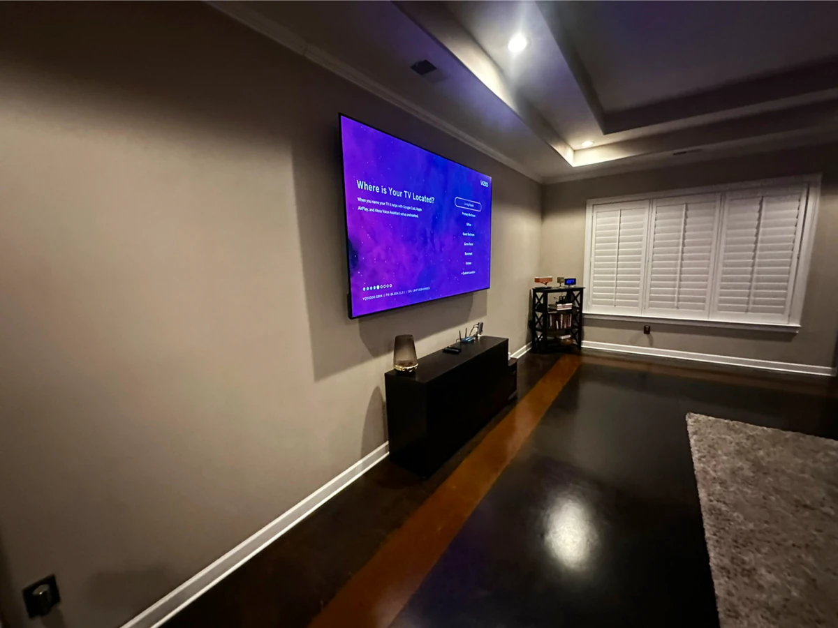 ProMount Mounting and Tech Solutions LLC home cinema installation photo 2 in Bartlett, TN