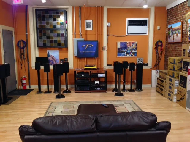Q Audio home theater installation photo 3 in Cambridge, MA