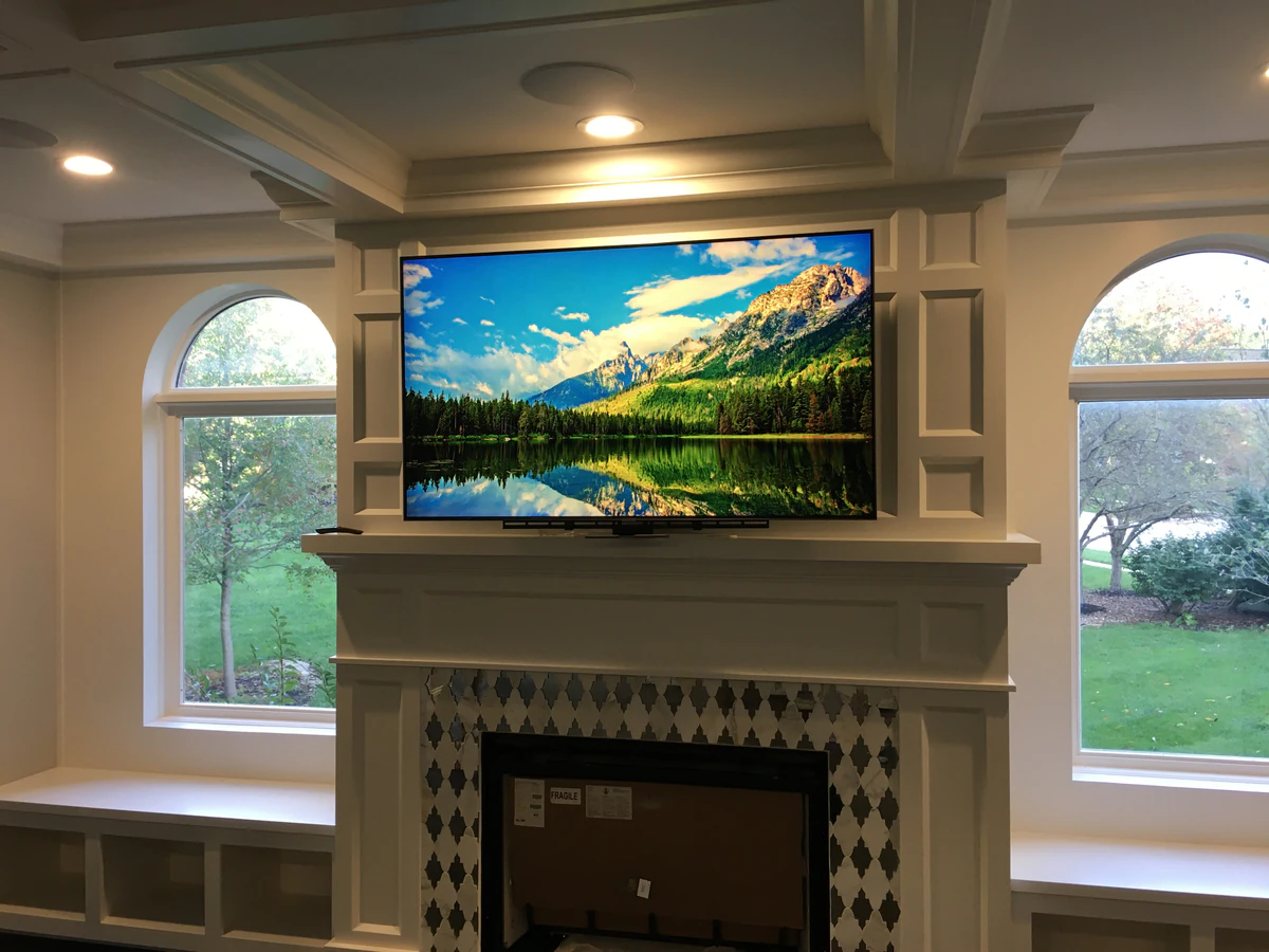 Range Audio/Visual, LLC home theater installation photo 3 in Springfield, IL