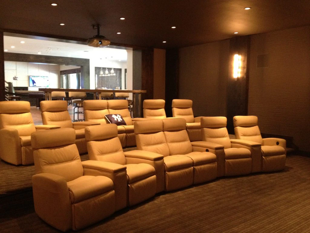 Reed's Built-Ins Inc home theater installation photo 3 in Provo, UT