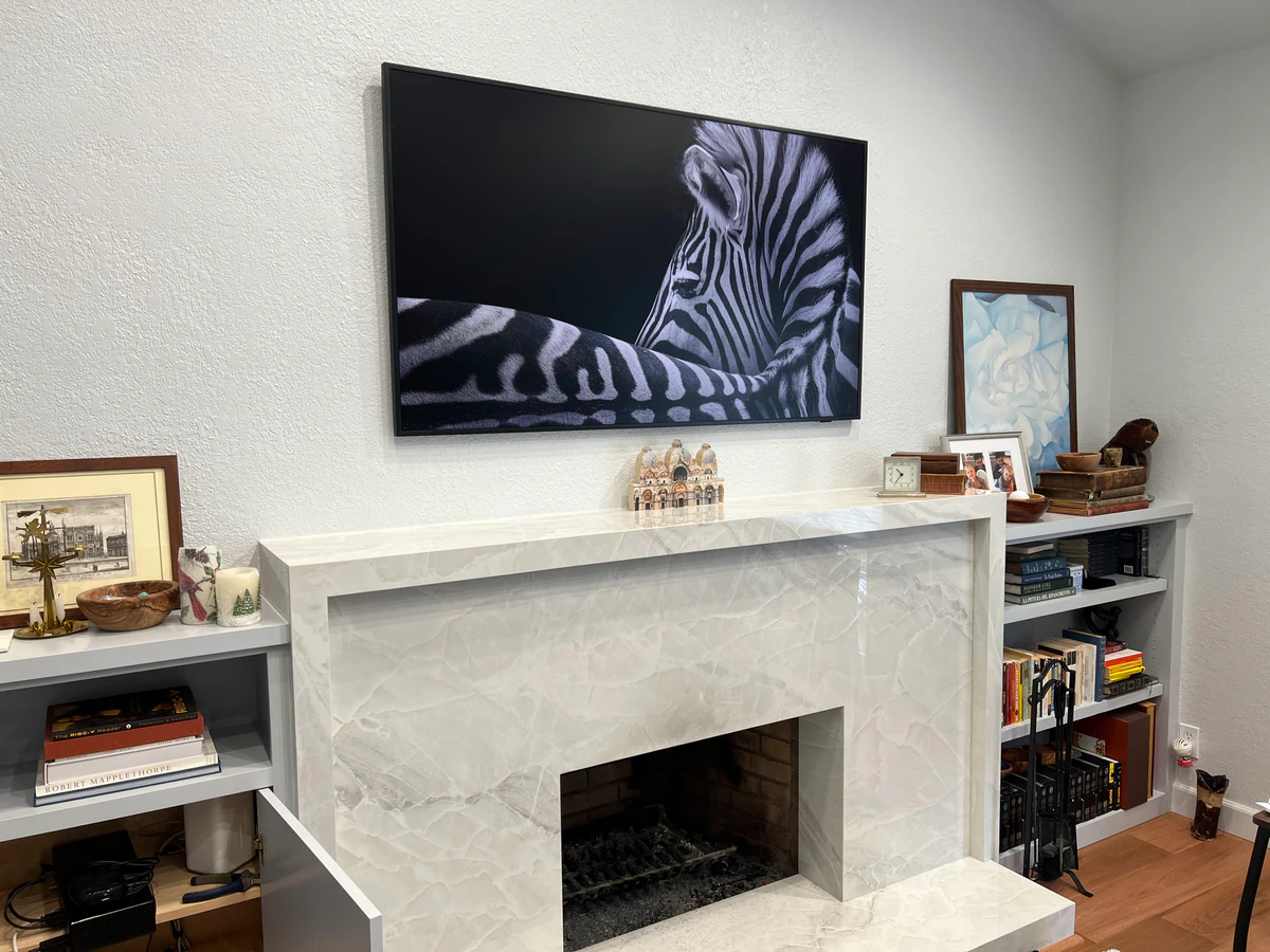 Reel Audio Video, Inc home cinema installation photo 2 in San Gregorio, CA
