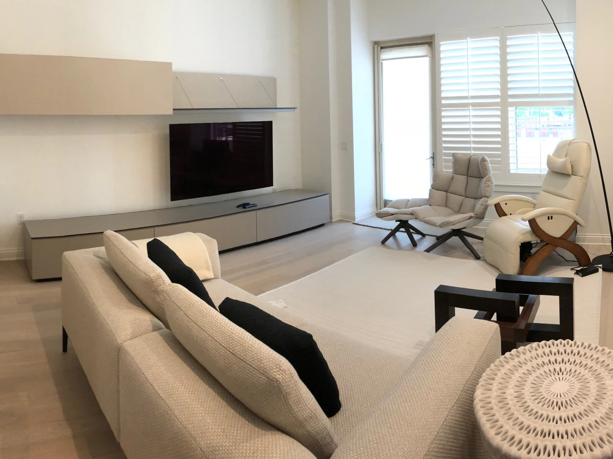 Reel Audio Video, Inc home cinema installation photo 3 in San Gregorio, CA