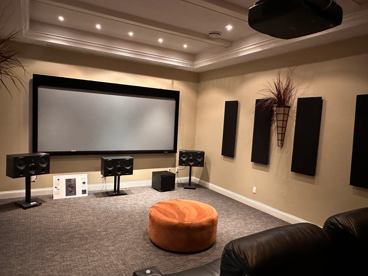 Reference Audio Video & Security home theater installation photo 4 in Coralville, IA