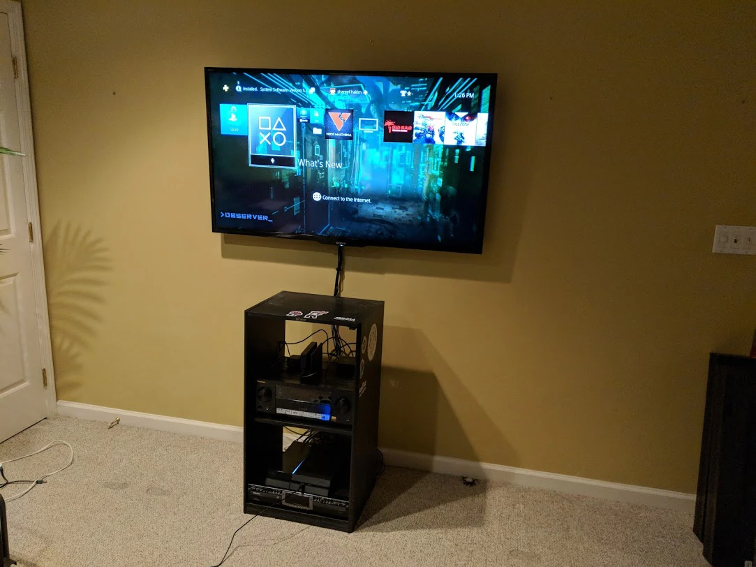 Rock Paper TV home cinema installation photo 4 in Louisville/Jefferson County, KY