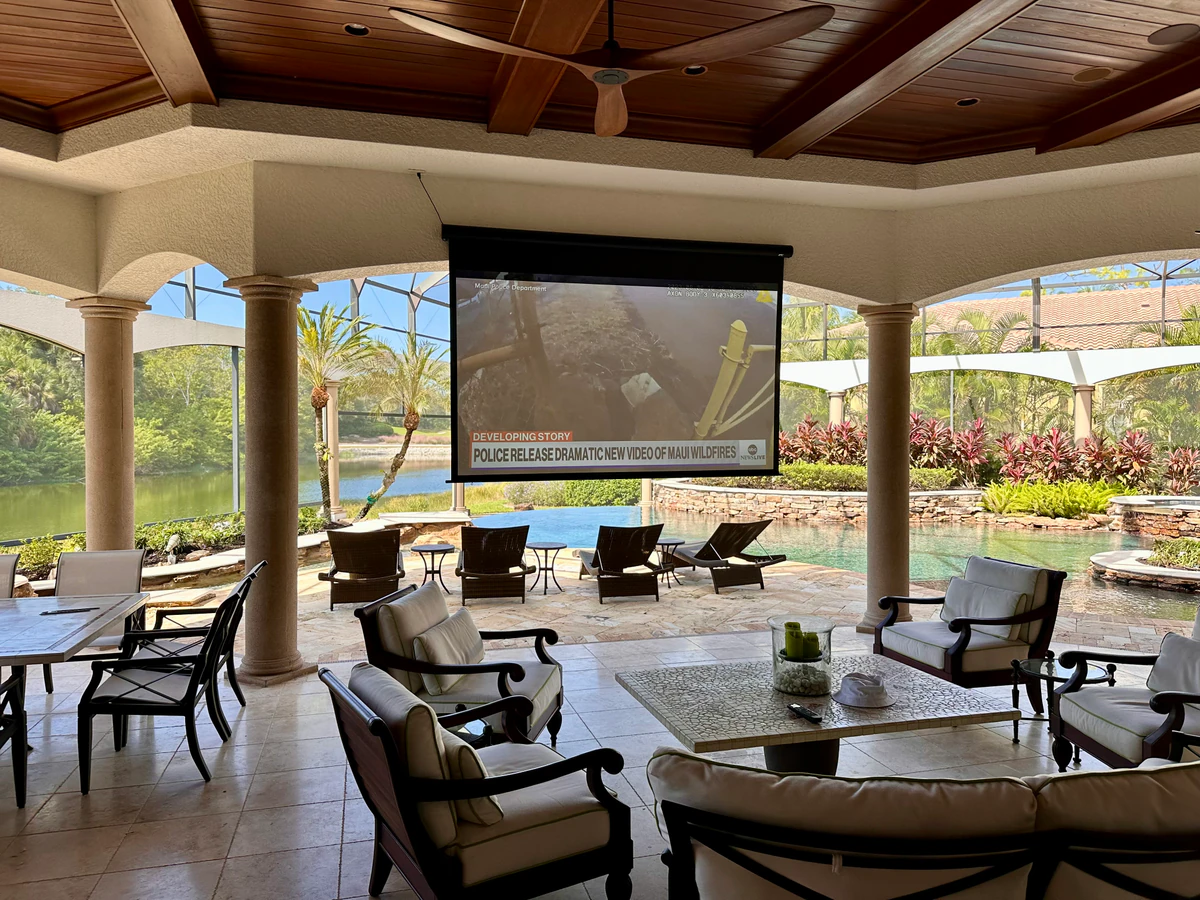 RPI-Naples home theater installation photo 3 in Cape Coral, FL