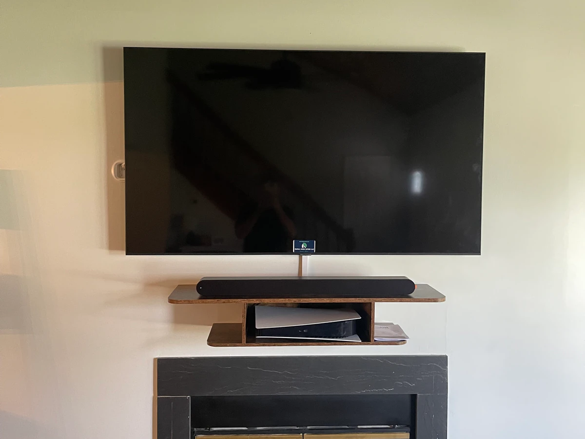Rural High Speed home cinema installation photo 2 in Roanoke, VA