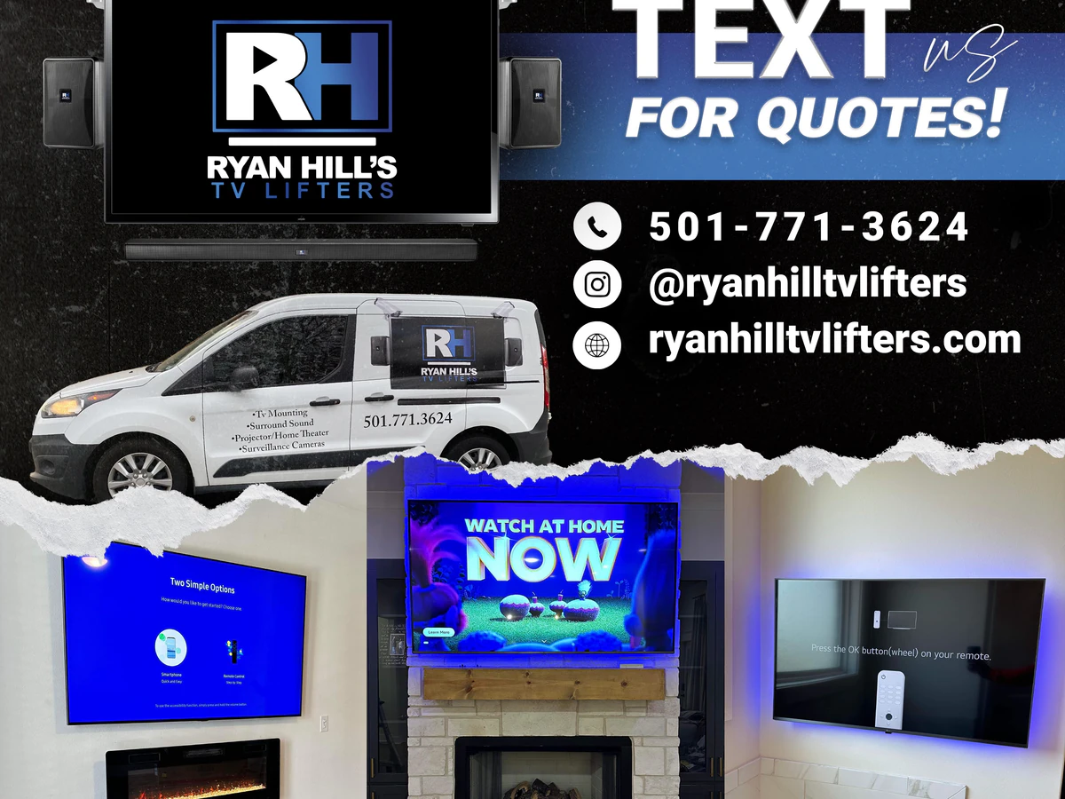 Ryan Hill’s Tv Lifters — Audio Visual Consultant in Alix, AR