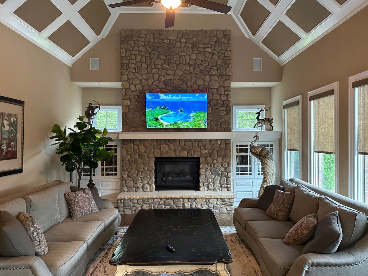 Sight and Sound by Design LLC home theater installation photo 4 in Fort Mill, SC
