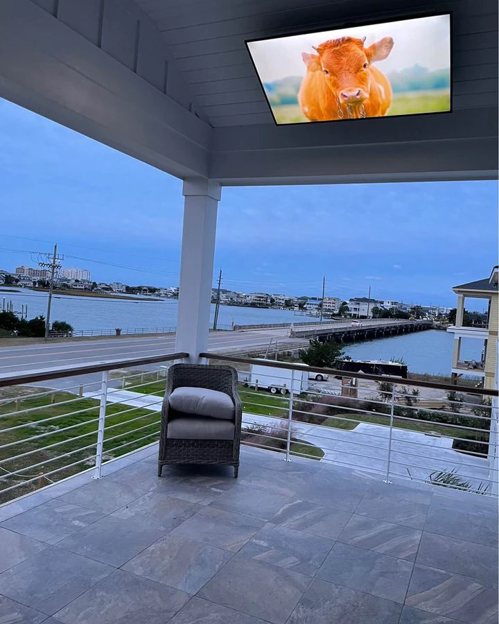 Smart Tech Audio & Video LLC home cinema installation photo 4 in Wilmington, NC