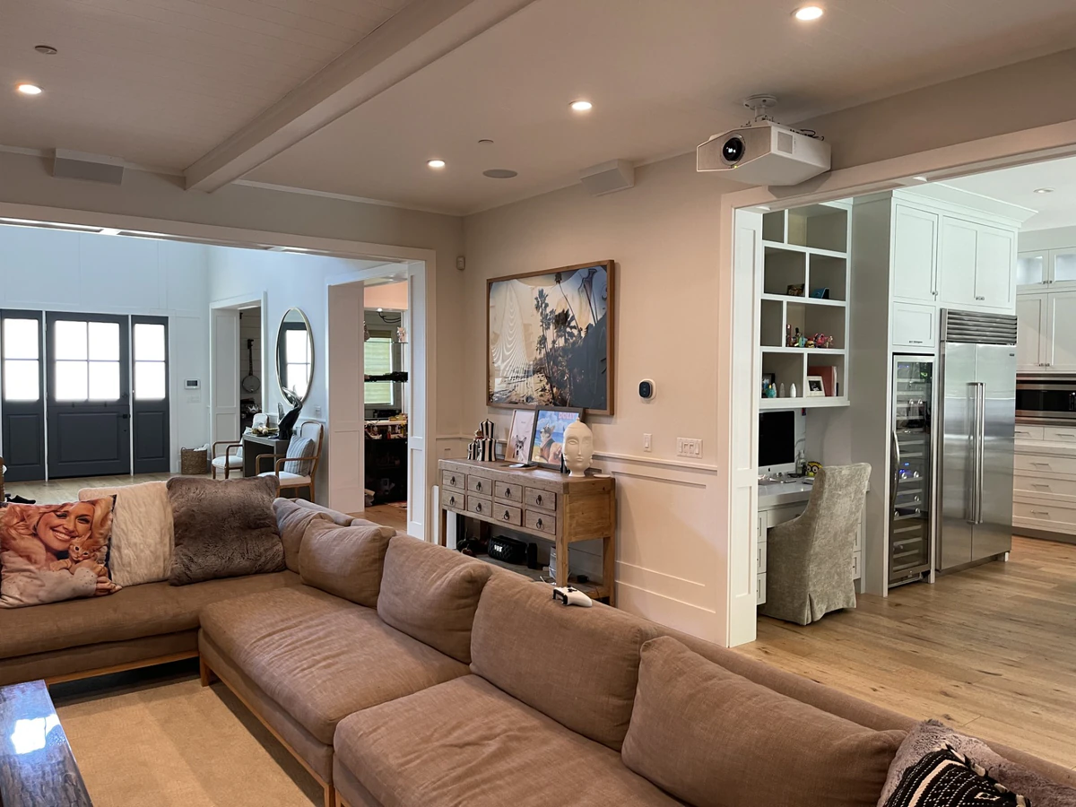 Sound Decision home theater installation photo 4 in La Cañada Flintridge, CA