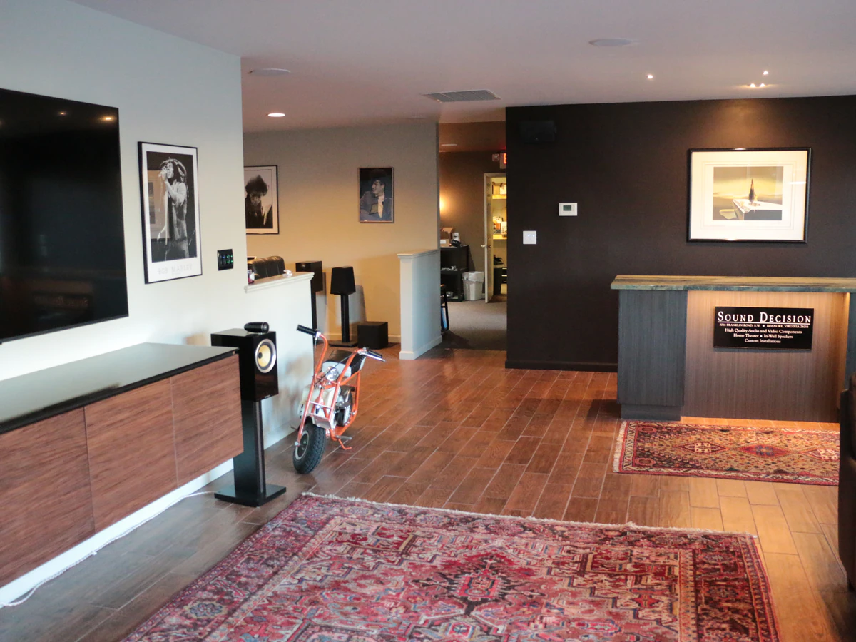 Sound Decision home theater installation photo 2 in Roanoke, VA