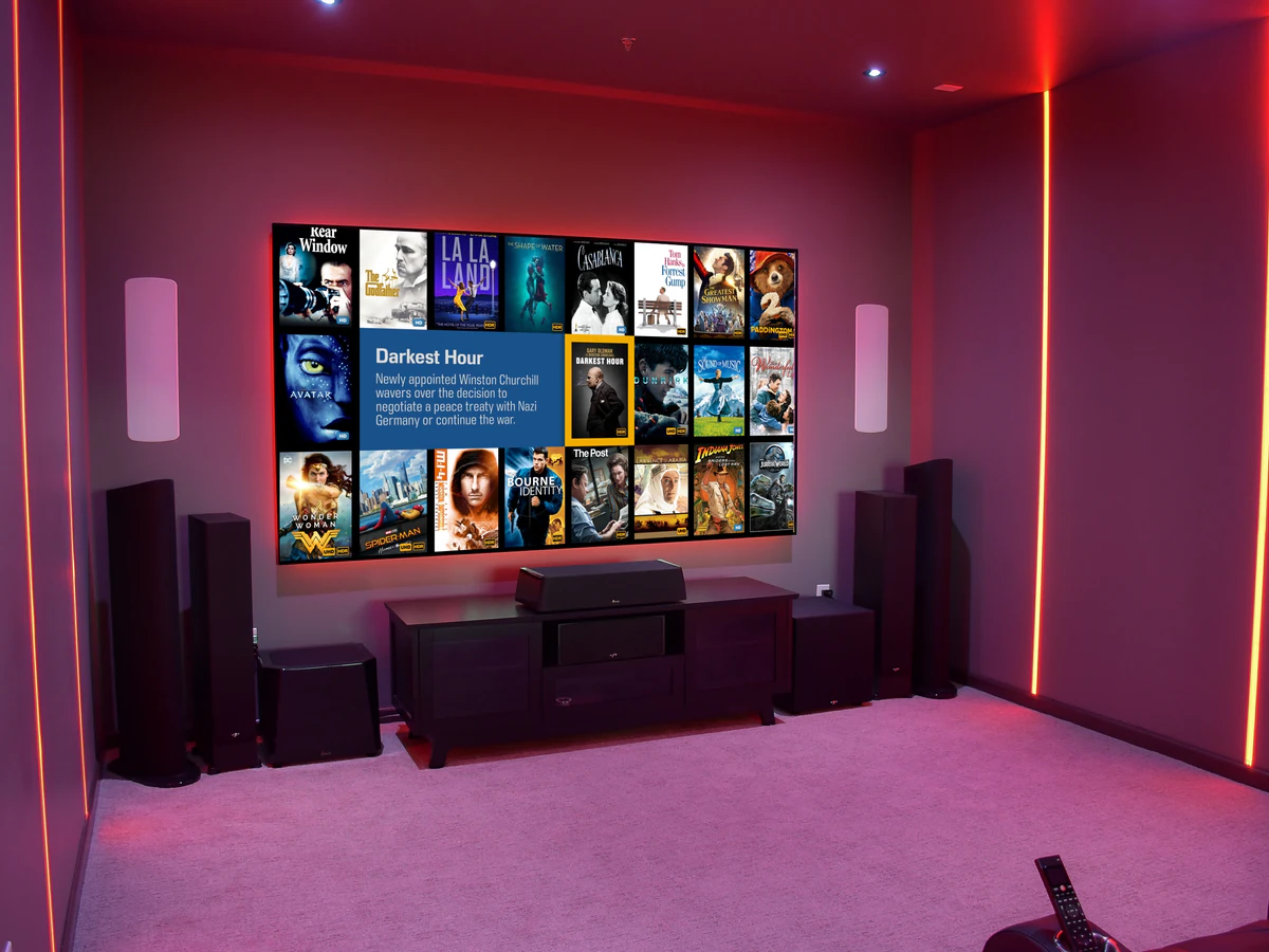 Stereo East Home Theater home theater installation photo 2 in Frisco, TX