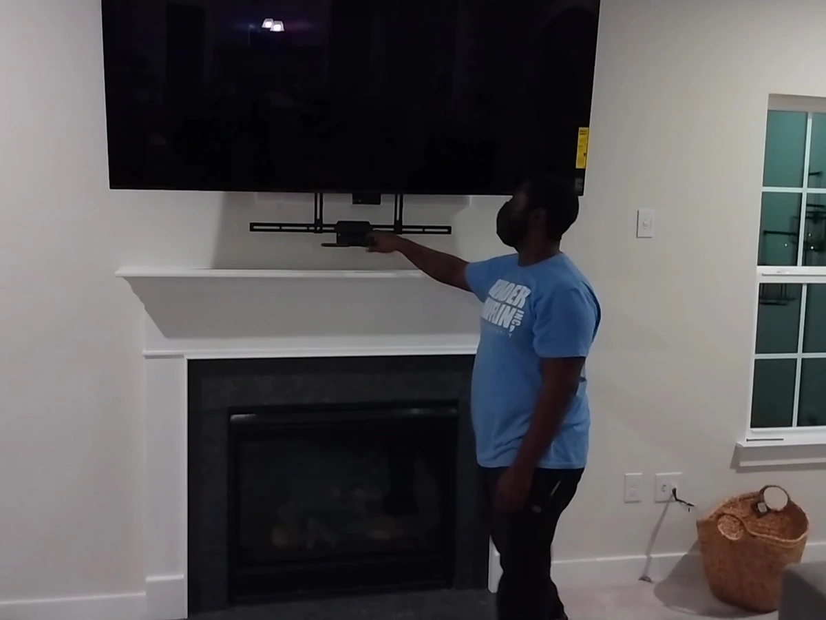 Steve's Tv Mounting Service home cinema installation photo 2 in Philadelphia, PA