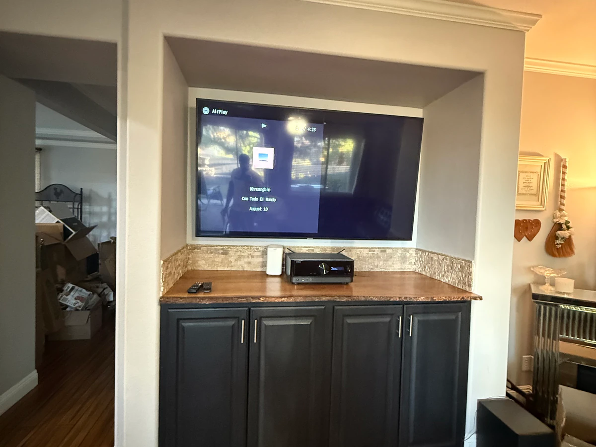 Sturdy Hands AV & Integration Solutions home cinema installation photo 3 in Las Vegas, NV