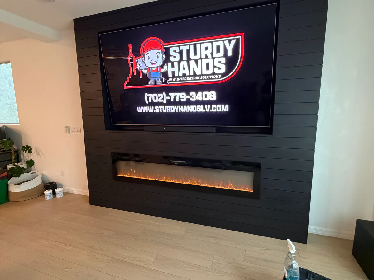 Sturdy Hands AV & Integration Solutions home cinema installation photo 4 in Las Vegas, NV
