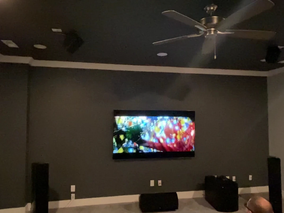 Sweet Home TV and Home Theater LLC home cinema installation photo 2 in Huntsville, AL