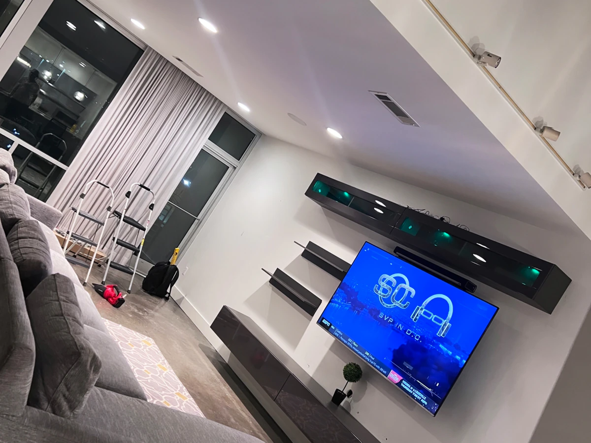T & T Mounting & Home Solutions home cinema installation photo 4 in Memphis, TN