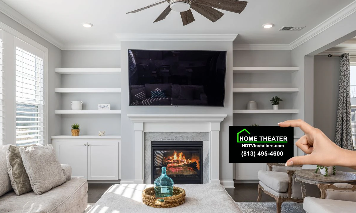 Tampa's Pro TV Mounting & Home Theater Installation Company home cinema installation photo 3 in Tampa, FL