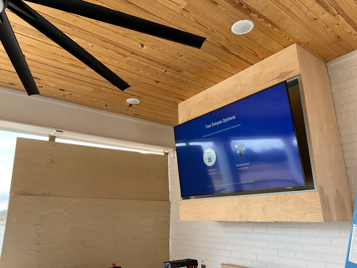 Taylor-Vision LLC home cinema installation photo 4 in Ashland, MS