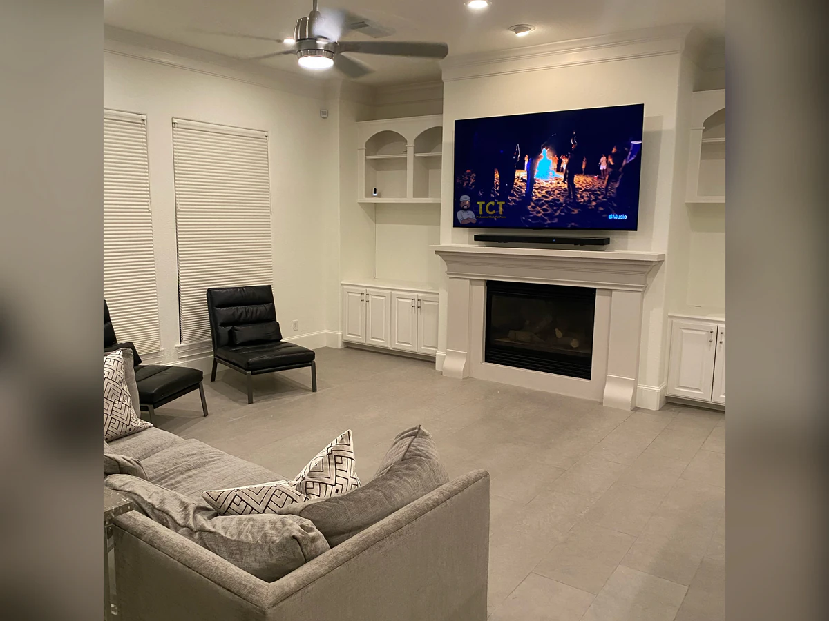 TCT Services - Home Theater Specialist home cinema installation photo 2 in Alvin, TX