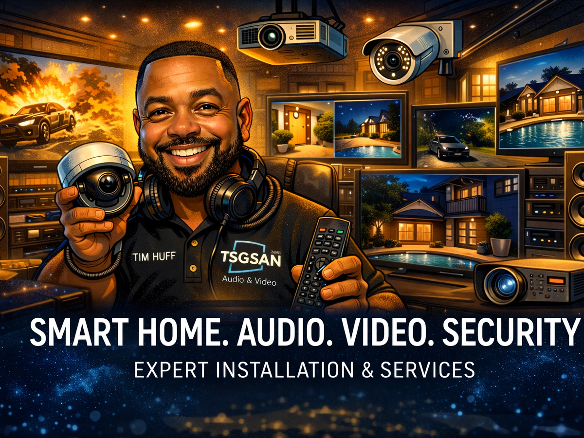 Technical Services Group of San Antonio — Home Cinema Installation in San Antonio, TX