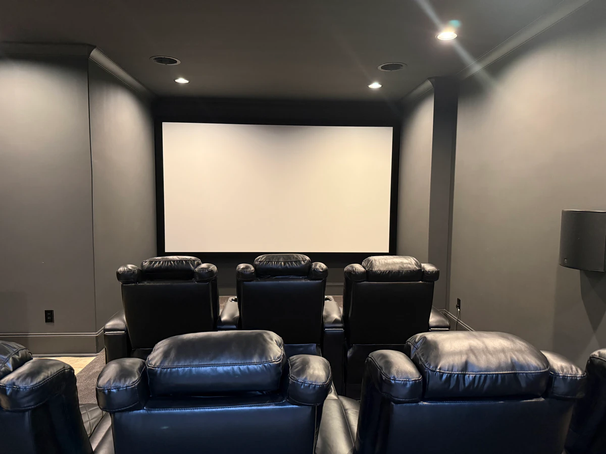 TekScene home theater installation photo 4 in Chapin, SC