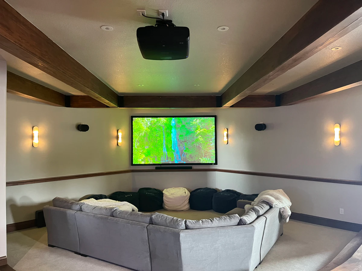 Terra Tech Solutions home cinema installation photo 3 in Colorado Springs, CO