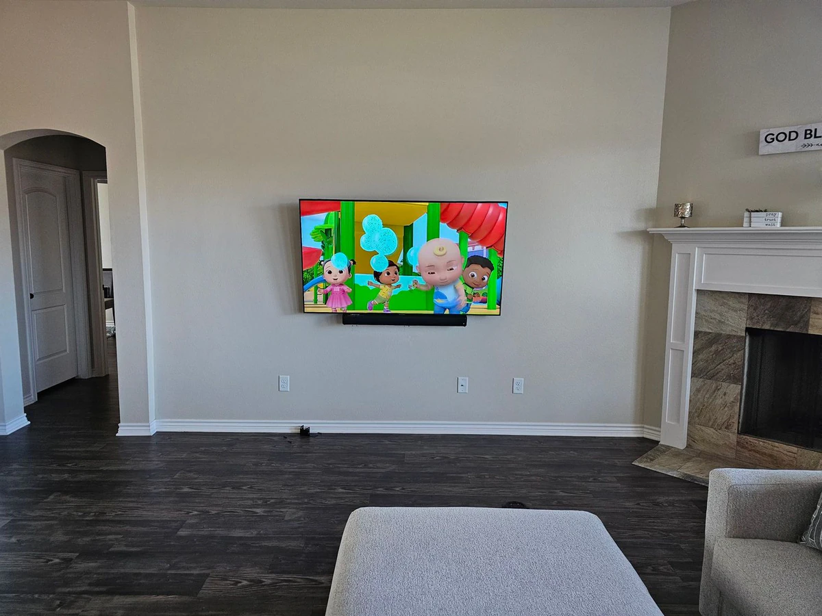 The Mount Tech home theater installation photo 3 in Tyler, TX