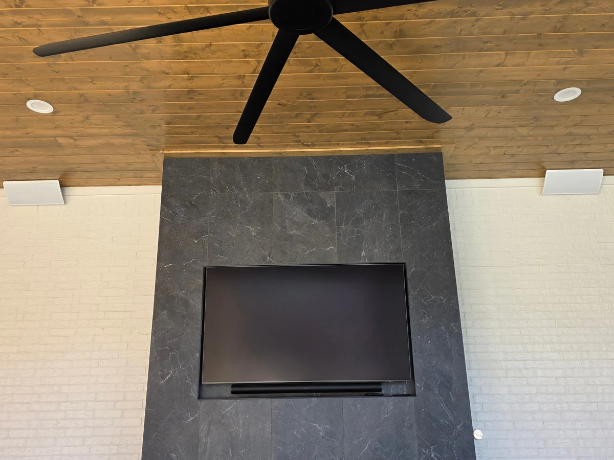 The Mount Tech home theater installation photo 4 in Tyler, TX
