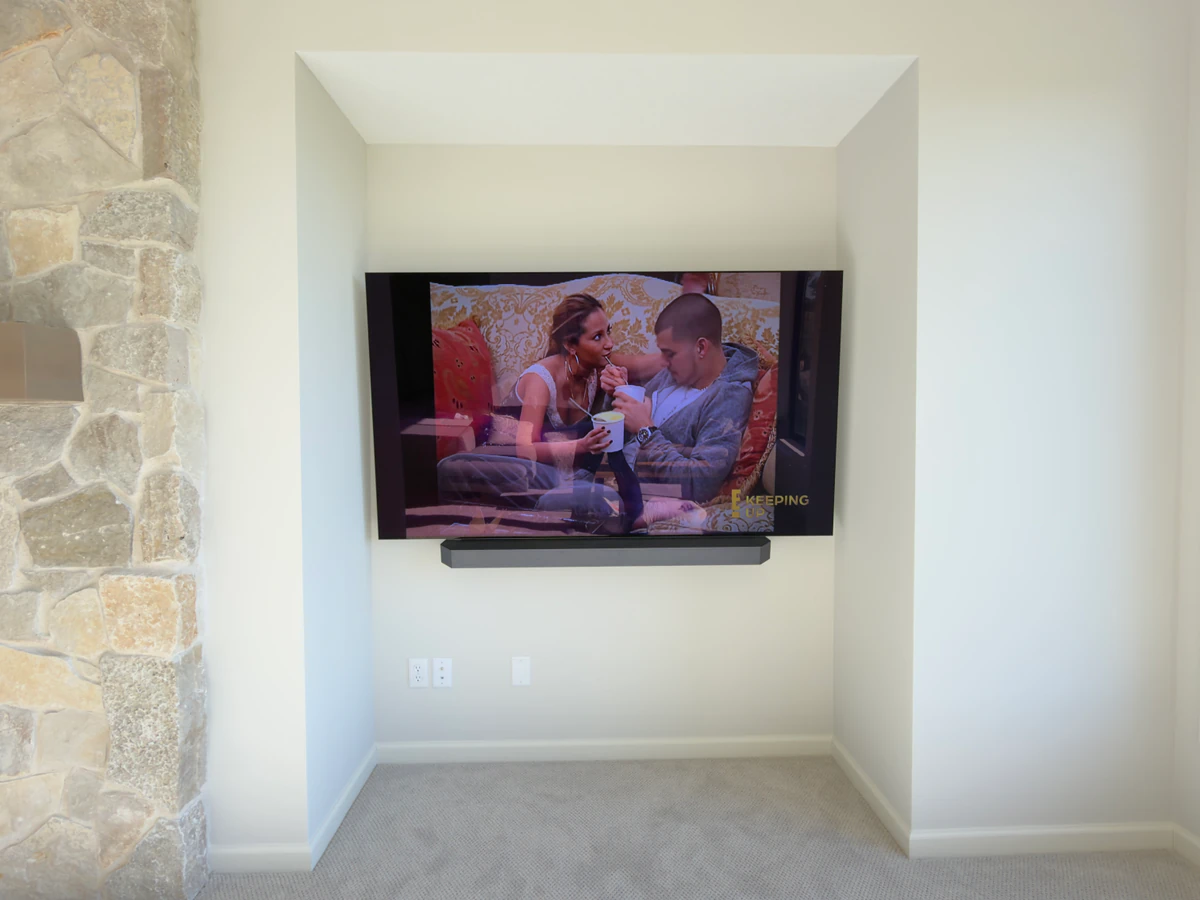 The Mounting Man - TV Mounting Service home cinema installation photo 4 in Minnetonka, MN