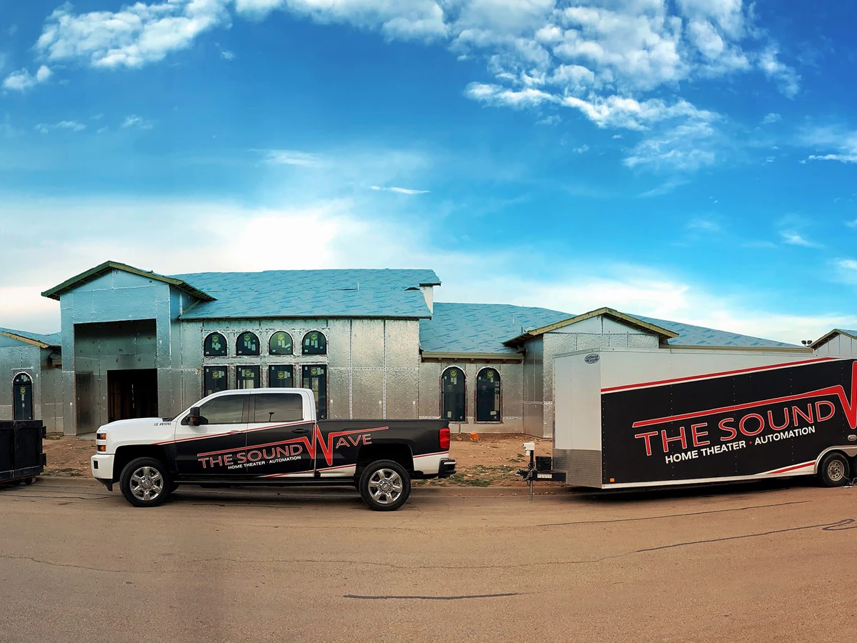 The Soundwave home audio installation photo 3 in Lubbock, TX