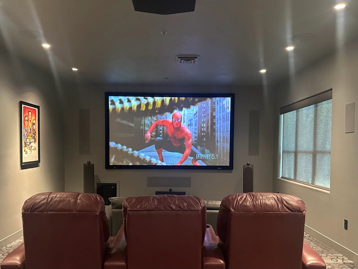 The Stereo Shoppe home theater installation photo 3 in Boise, ID