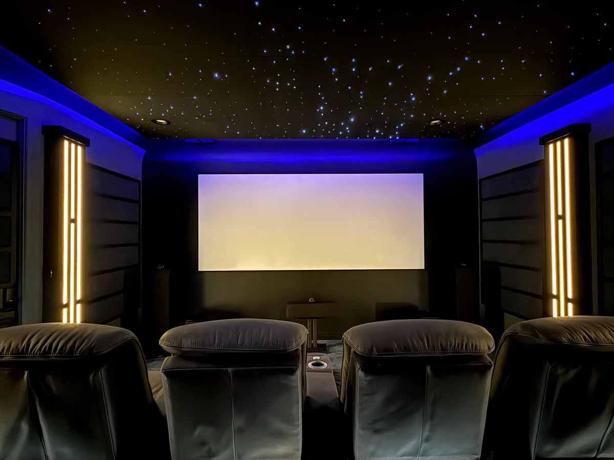 Theater Xtreme home cinema installation photo 4 in Roseville, CA