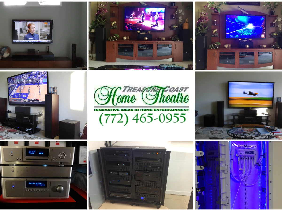 Treasure Coast Home Theatre home theater installation photo 3 in North Port, FL
