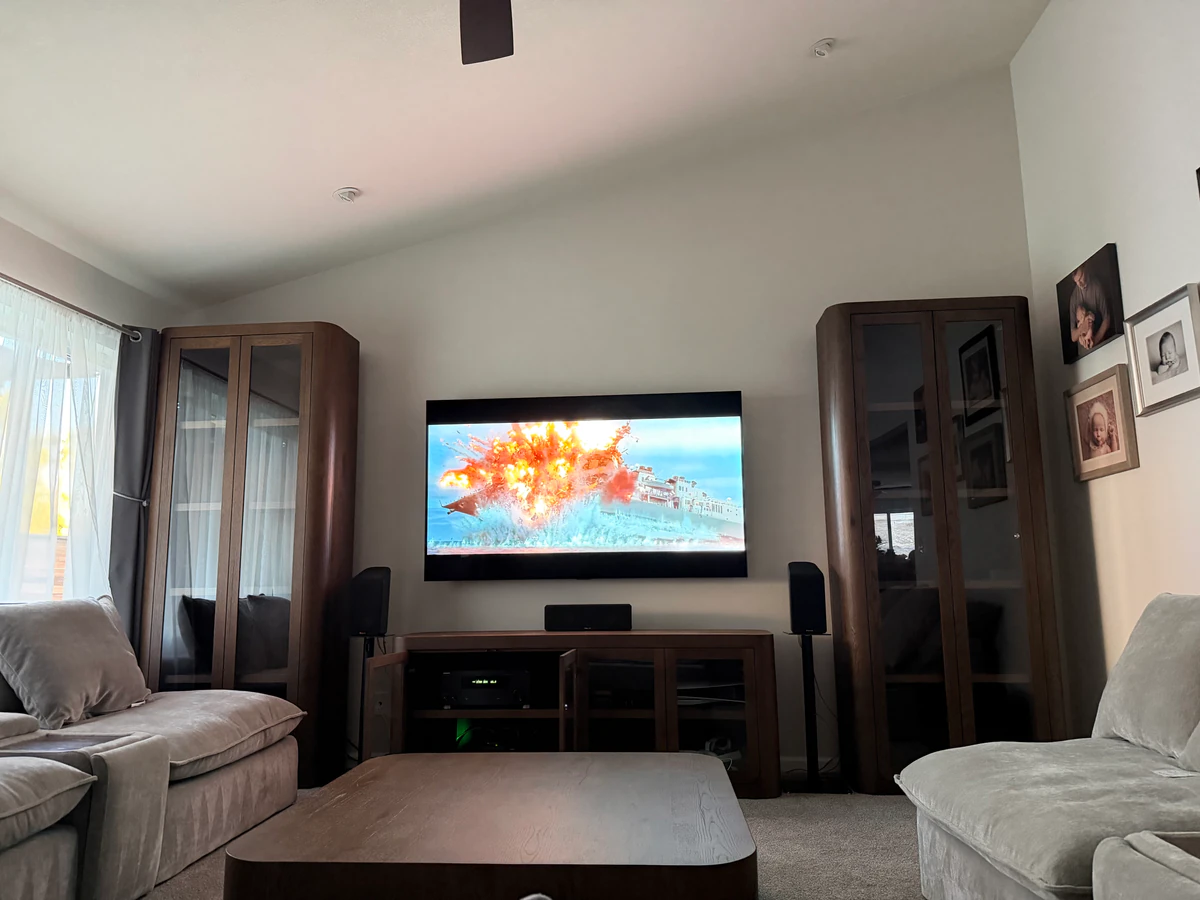 TV Installation One - Same Day TV Mounting home cinema installation photo 3 in Portland, OR