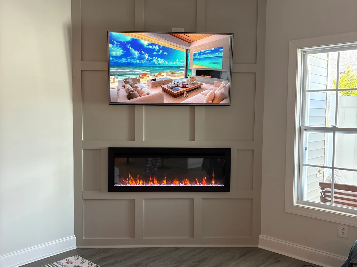 Tv Mounts R Us home theater installation photo 4 in Greenville, NC