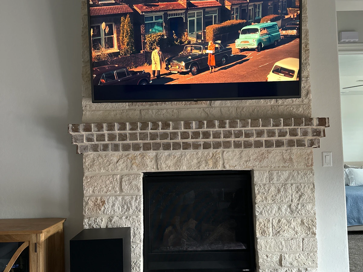 TV On The Wall – TV Mounting & AV Installation home cinema installation photo 3 in San Antonio, TX