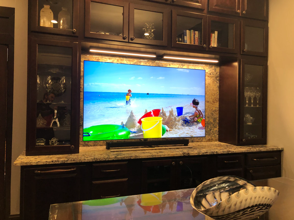 TV Specialty Shop home theater installation photo 4 in Eugene, OR