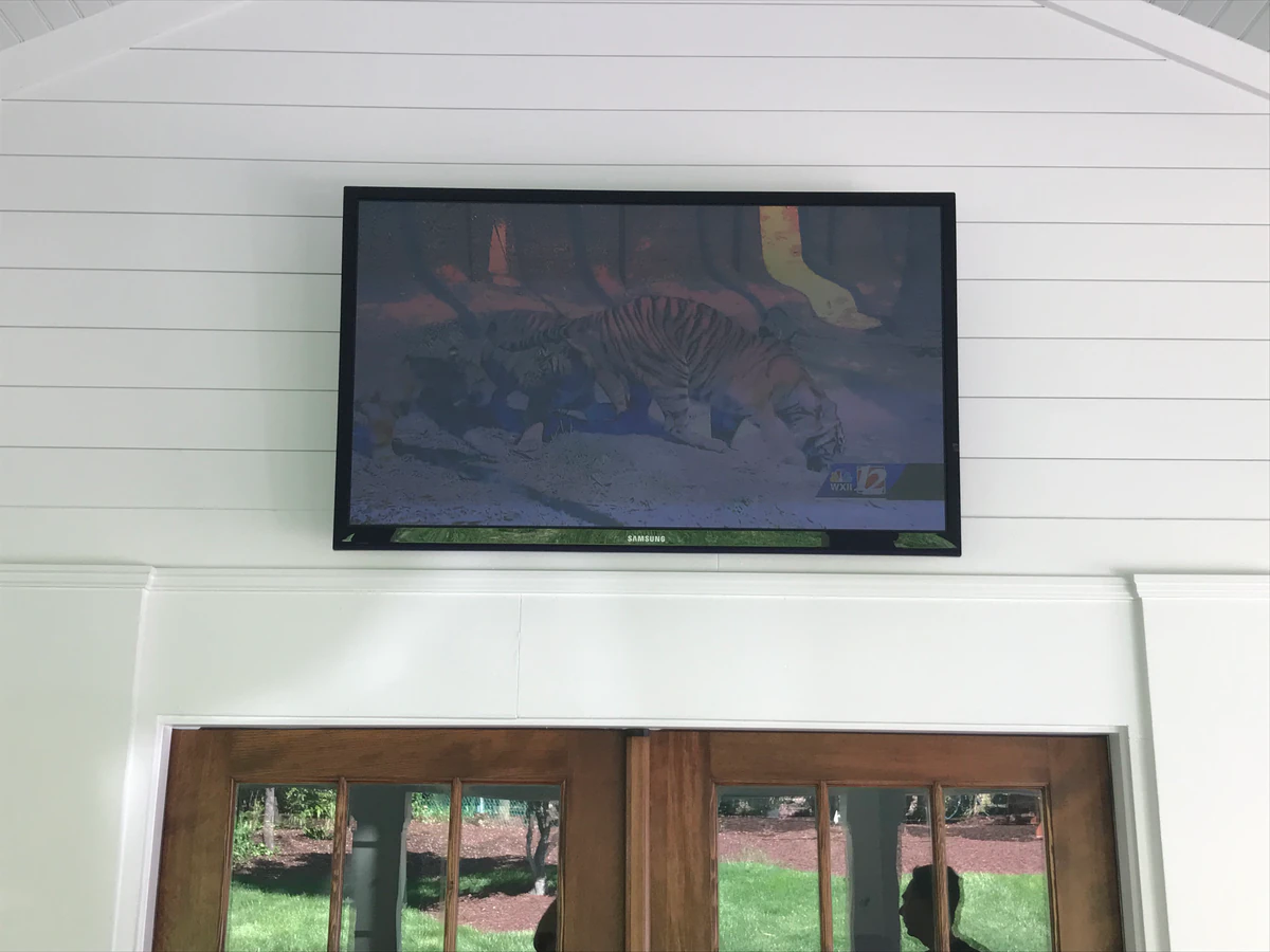 TVmtn home theater installation photo 2 in Greensboro, NC