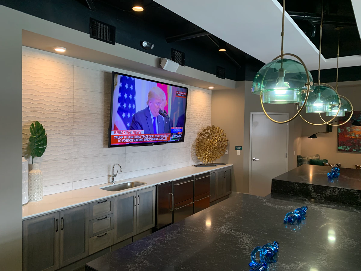 Unique Audio Video Solutions llc home cinema installation photo 4 in Dallas, NC