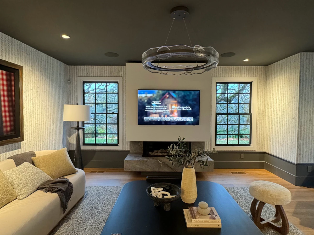 Visual Sound Solutions home theater installation photo 4 in Pleasant Hill, CA
