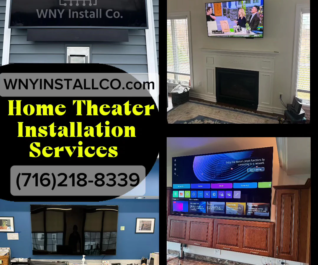WNY Install Co. home cinema installation photo 2 in Buffalo, NY